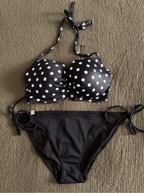 Victoria's Secret Polka Dot Bikini Set